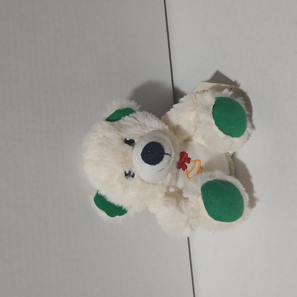 C House Plush Holiday Decor Bear NWT - Picture 3 of 6